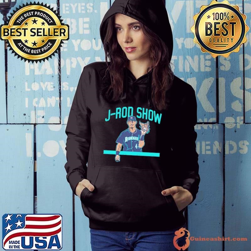 Julio Rodriguez J-Rod Show Catch Dominican professional baseball center fielder Hoodie