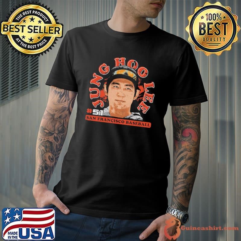 Jung Hoo Lee South Korean professional baseball outfielder San Francisco Profile T-Shirt