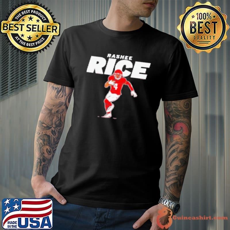 Kansas City Chiefs Football Rashee Rice Name And Pose Shirt