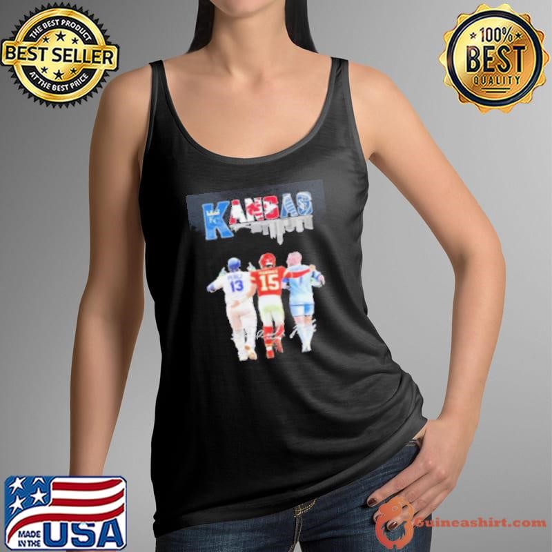Kansas City Royals Perez Kansas City Chiefs Mahomes Sporting Kansas City Russell Shirt