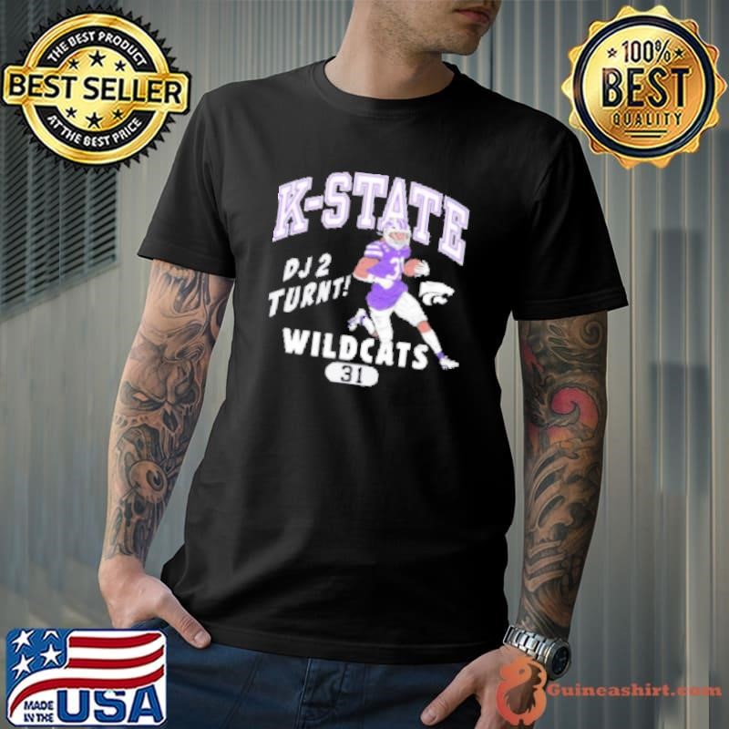 Kansas State Wildcats DJ Giddens K State DJ 2 turnt Shirt