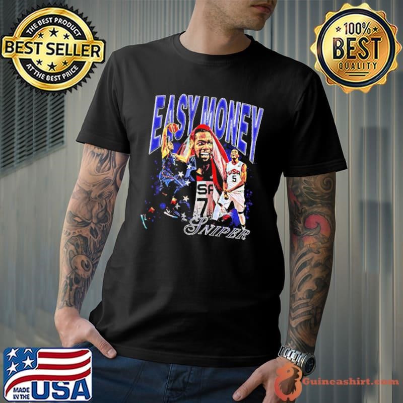 Kevin Durant Easy Money American professional basketball player Unisex