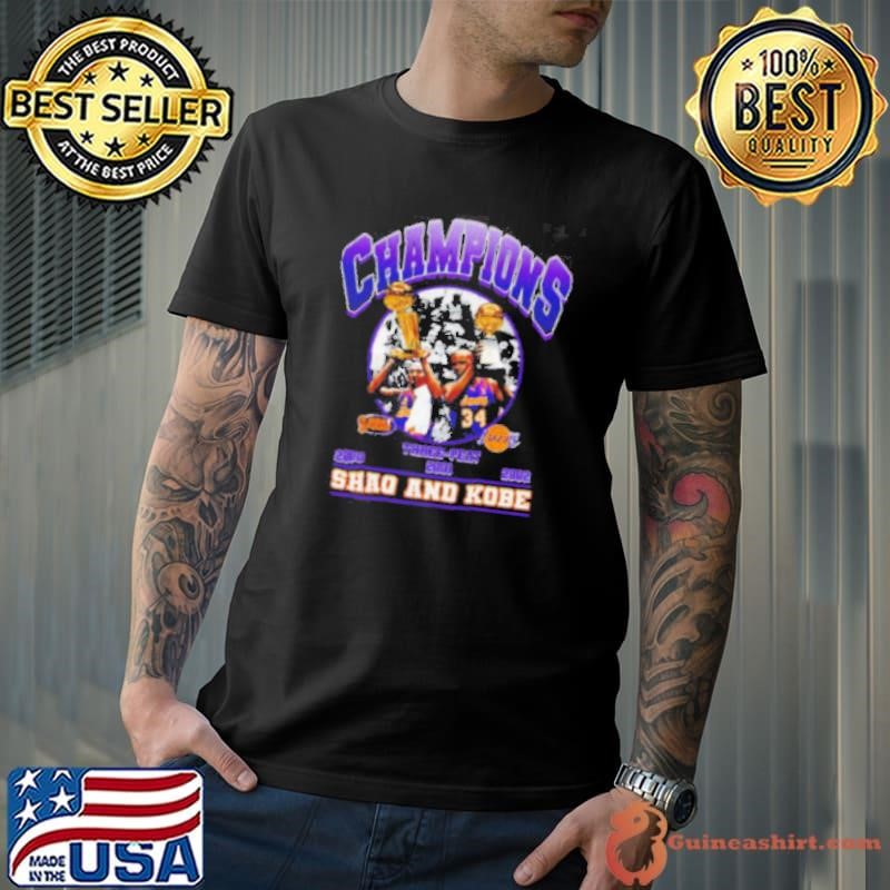 Kobe Bryant Shaquille O neal Basketball bootleg design Unisex