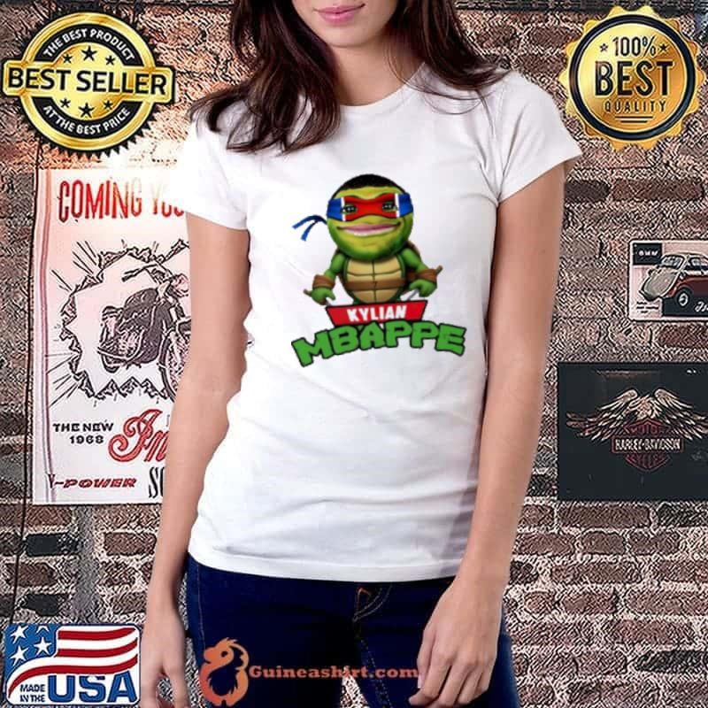 Kylian Mbappe X Teenage Mutant Ninja Turtles Mutant Ninjappe Ladiestee