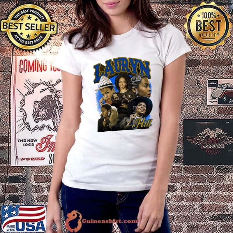 Lauryn Hill American rapper singer songwriter Bootleg Vintage T-Shirt