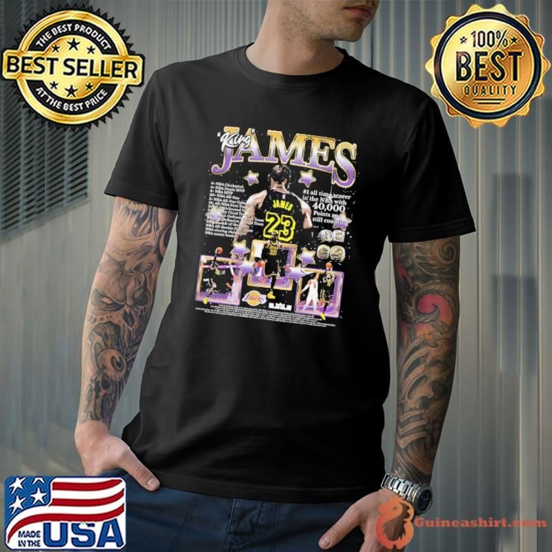 Lebron James The King American professional basketball T-Shirt