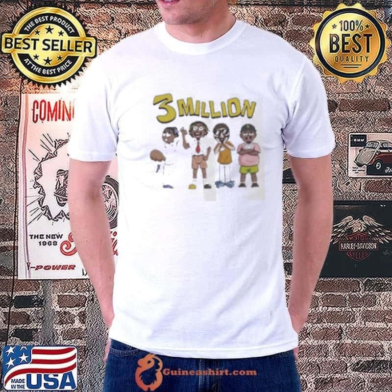 Limited 3 Million Subscribers Shirt