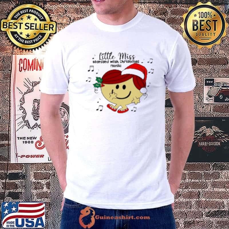 Little Miss Obsessed With Christmas Music Teacher Unisex