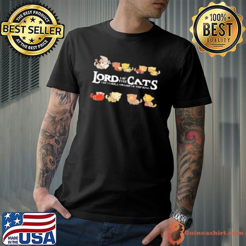 Lord Of The Cats The Furrllowship Of The Ring Shirt