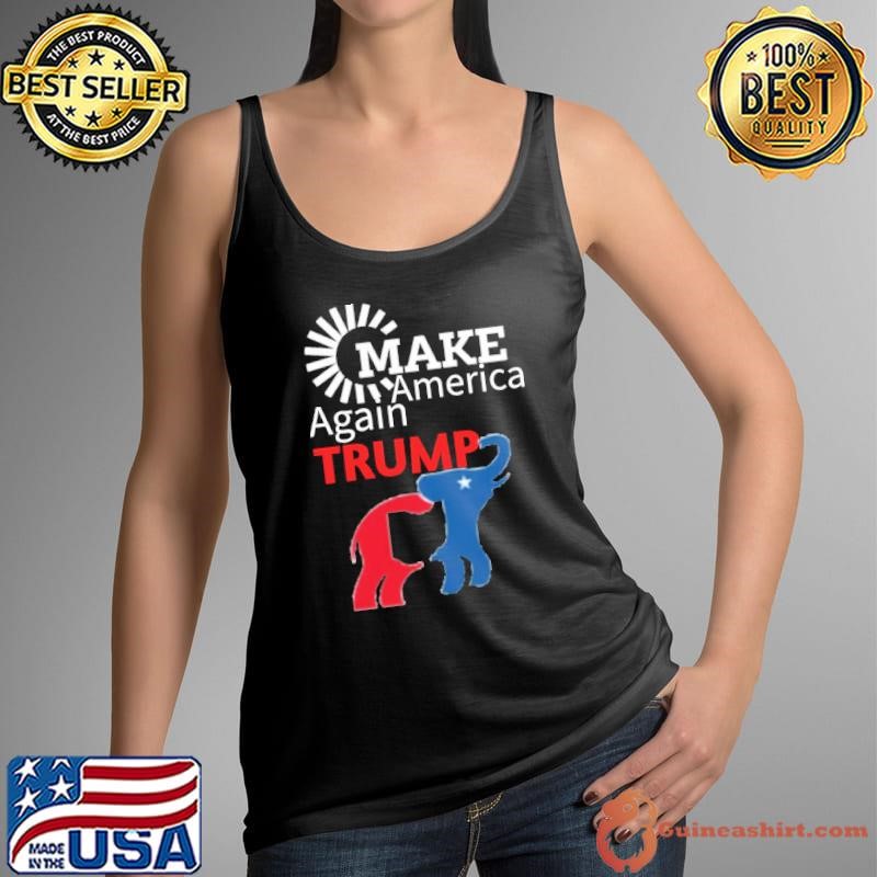 Make America Again Trump Elephant Election 2024 Tank Top