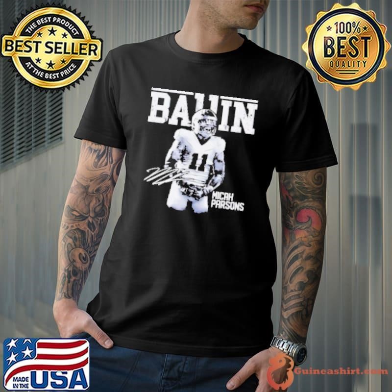 Micah Parsons Dallas Cowboys Football Ballin Signature Vintage Shirt