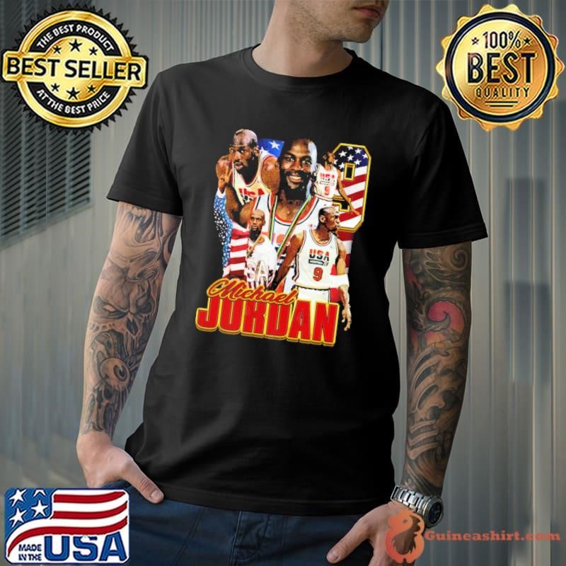 Michael Jordan Team USA American businessman and former basketball Unisex
