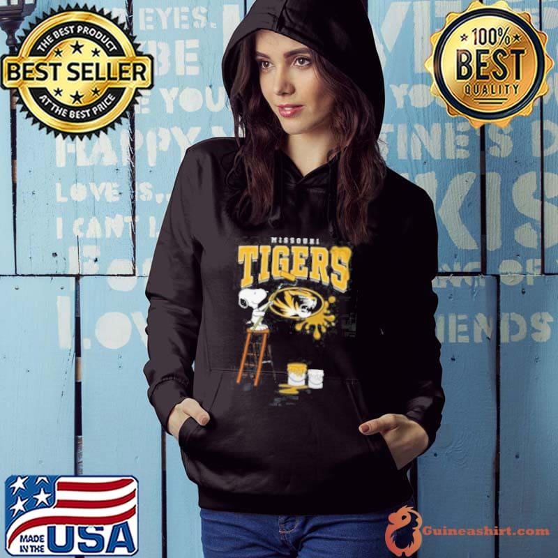 Missouri Tigers Snoopy Painting Hoodie
