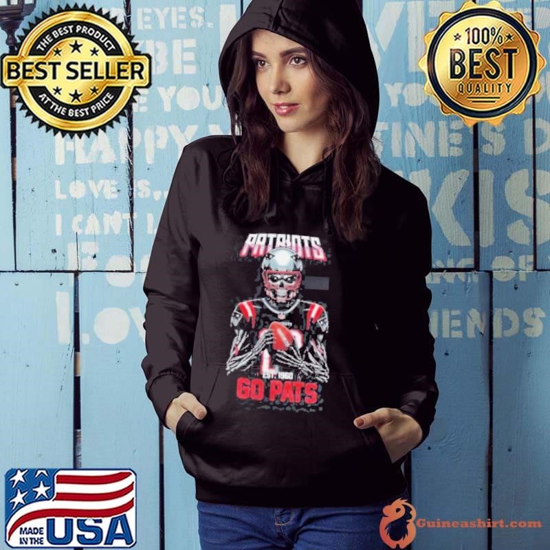 NFL New England Patriots EST 1960 Go Pats Hoodie