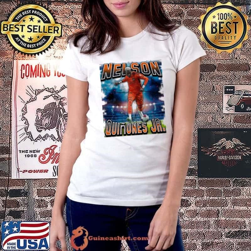 Nelson Quiñones Jr. Colombian professional footballer winger T-Shirt