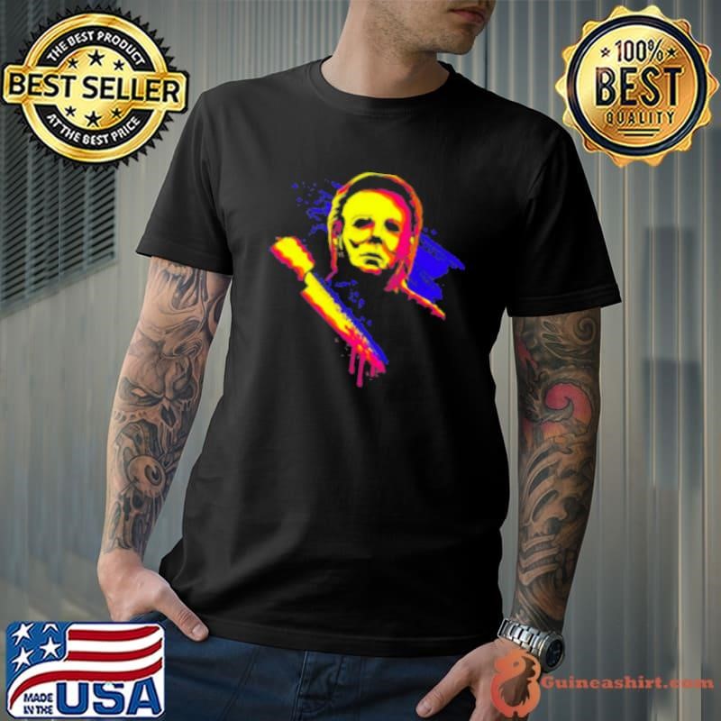 Neon Michael Myers Halloween Shirt