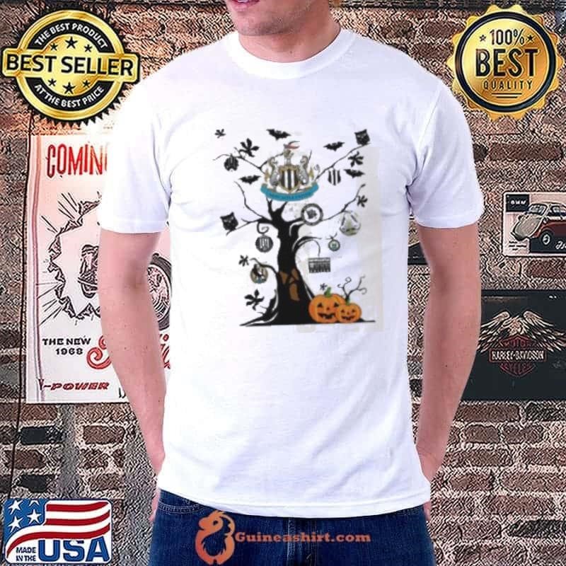 Newcastle United Halloween Hanging Tree Spooky Unisex