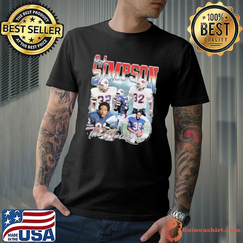 O.J. Simpson The Juice American professional football player T-Shirt