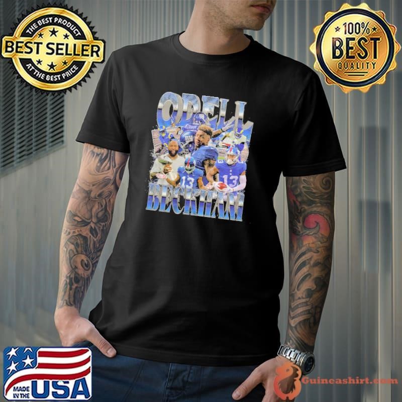 Odell Beckham Jr. American professional football wide receiver Collage Bootleg T-Shirt