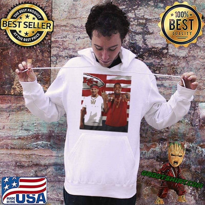 Patrick Mahomes Kanye West Kansas City Chiefs Hoodie