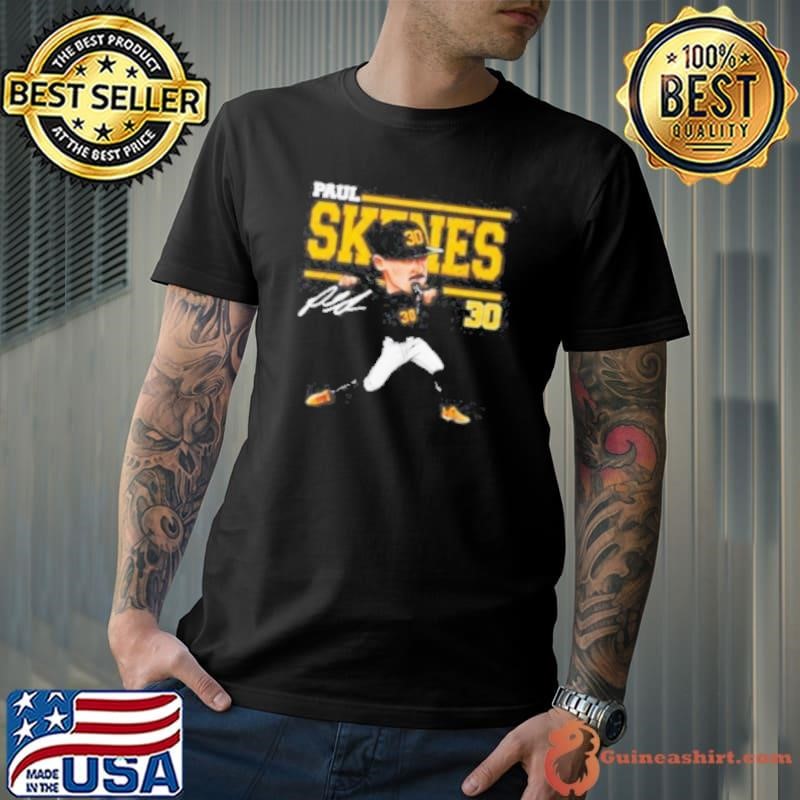 Paul Skenes Pittsburgh Pirates Signature Cartoon Shirt