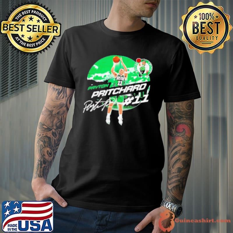 Payton Pritchard Boston Celtics City Emblem Signature Vintage Shirt