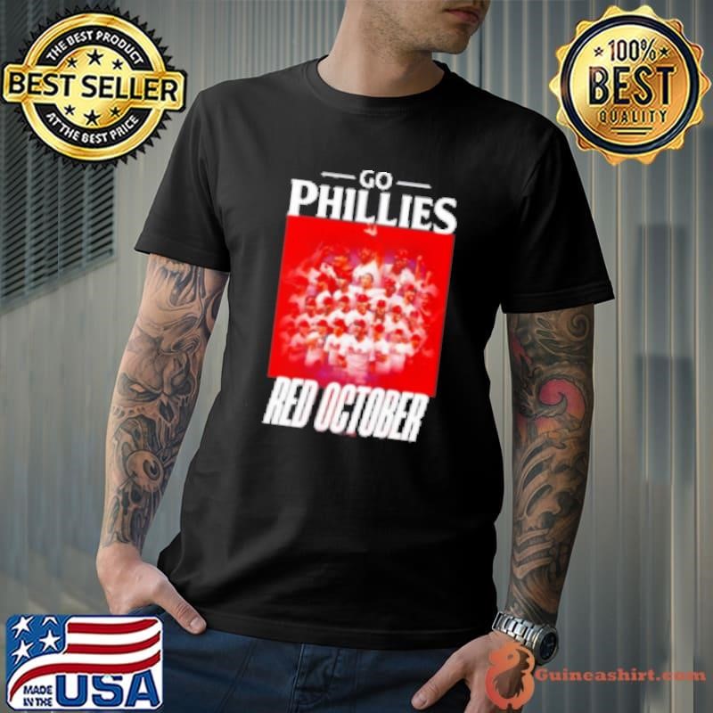 Philadelphia Phillies Go Phillies Red October NL East Division Champions Graphic Unisex