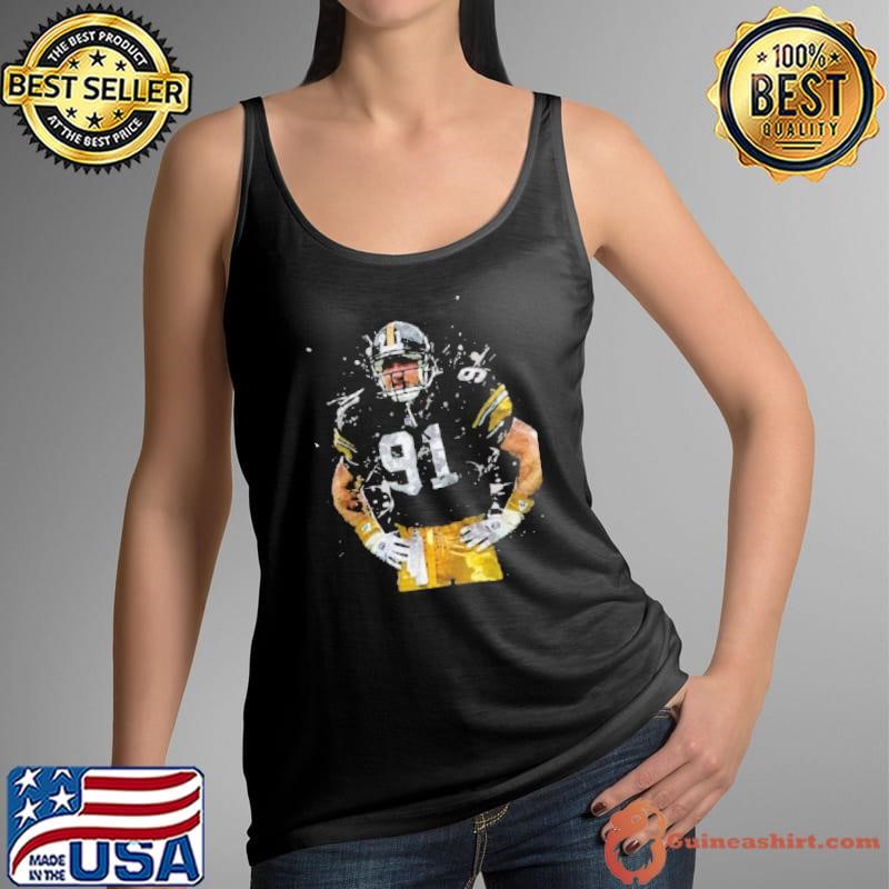 Pittsburgh Steelers Football Player 91 Nfl Playoffs Tank Top