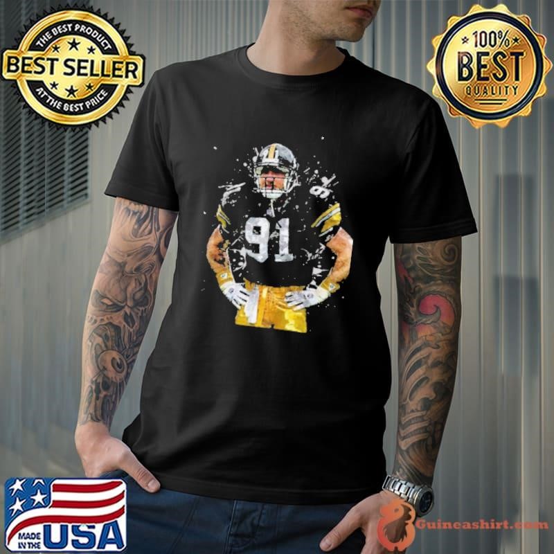 Pittsburgh Steelers Football Player 91 Nfl Playoffs shirt