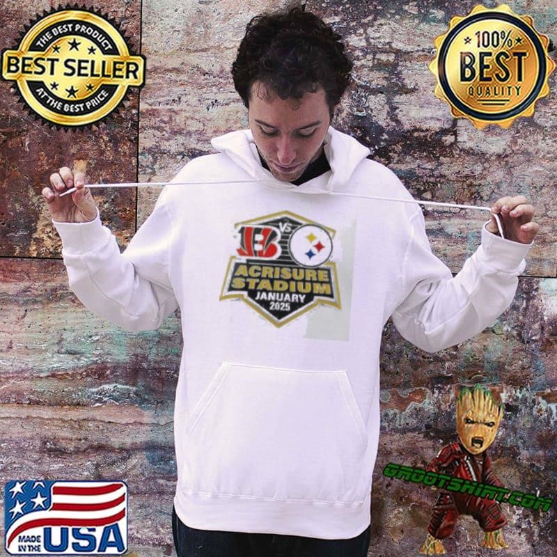 Pittsburgh Steelers Vs Cincinnati Bengals Gameday Acrisure Stadium January 2025 Hoodie