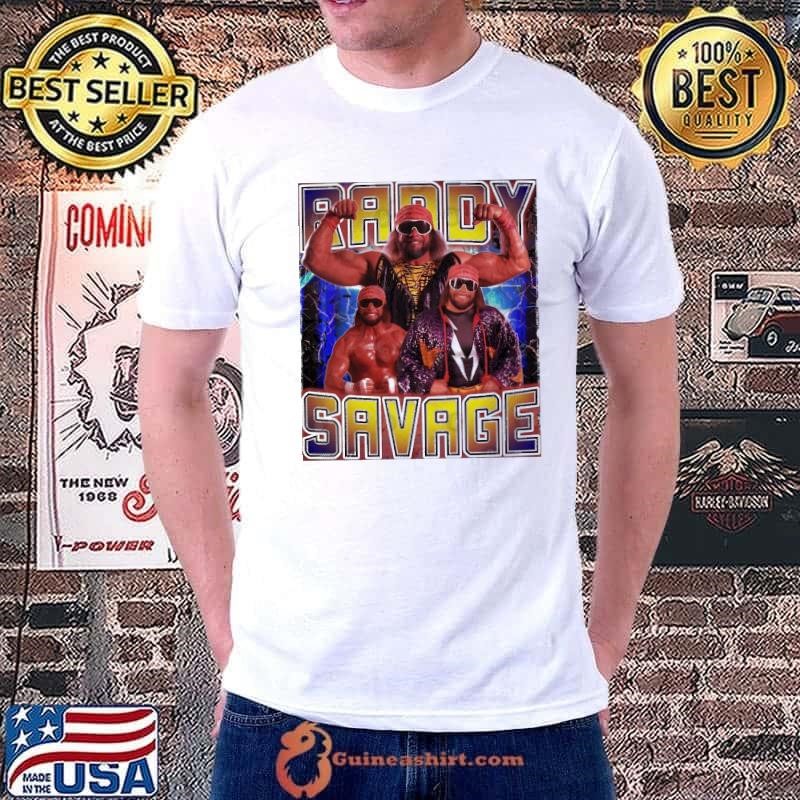 RANDY SAVAGE American professional wrestler actor T-Shirt