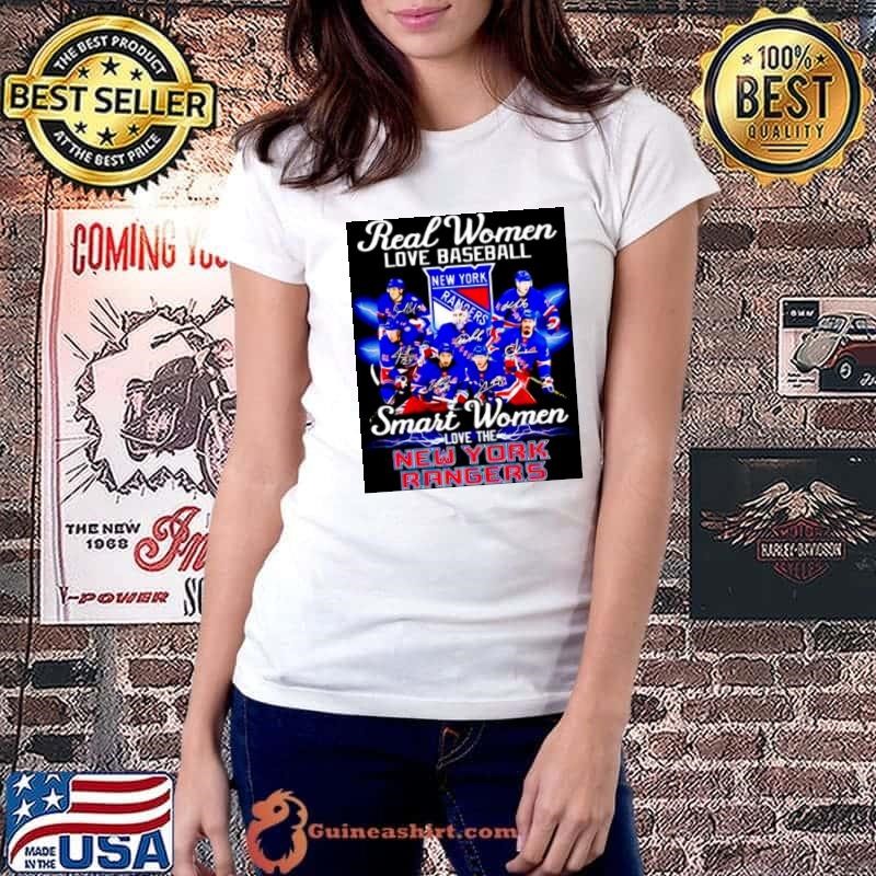 Real women love baseball smart women love the New York Rangers Ladiestee