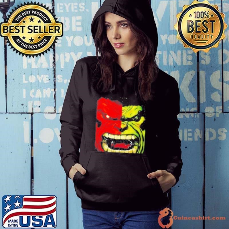 Red Hulk Green Hulk Marvel Hoodie