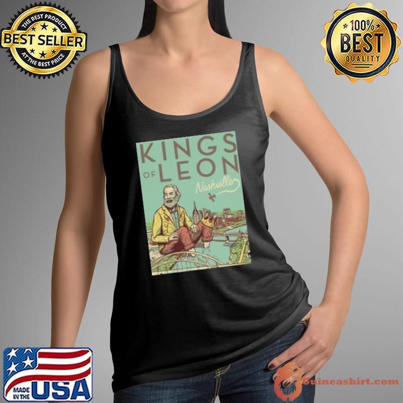 Retro Album Art Kings Of Leon Tank Top