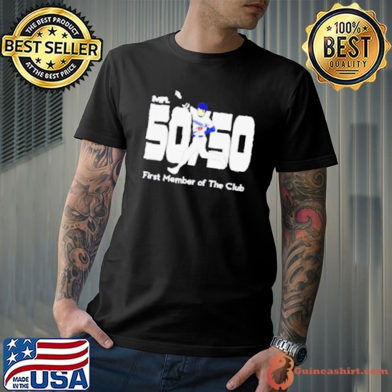 Shohei Ohtani Mr. 50 50 first member of the club shirt