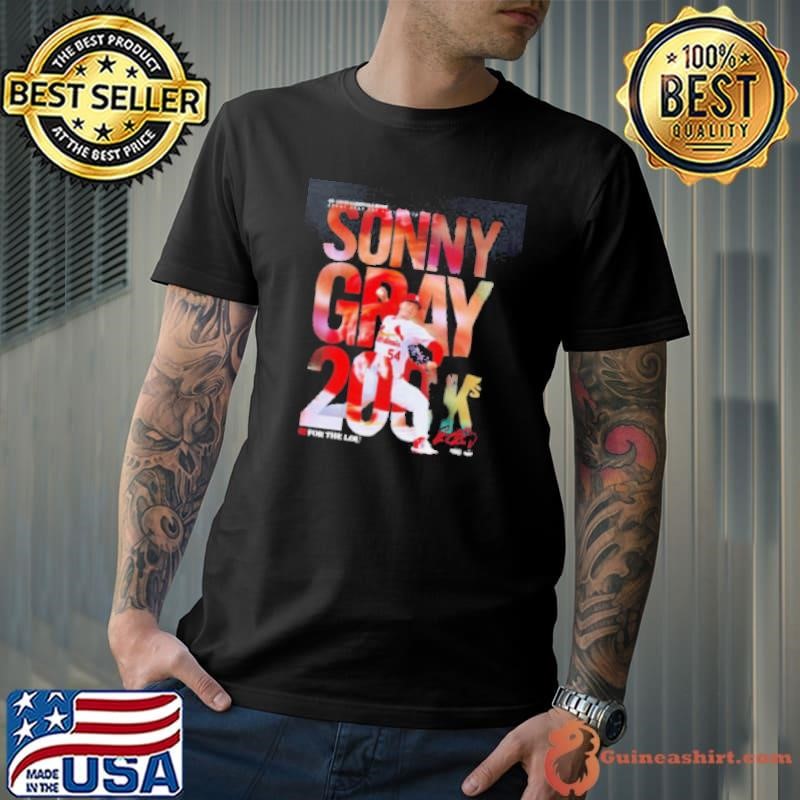 Sonny Gray Cardinals 200 strikeouts in a season Signature Unisex