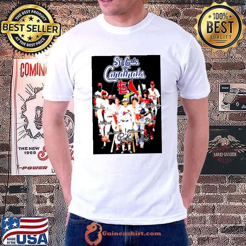 St Louis Cardinals Team Football Signatures shirt