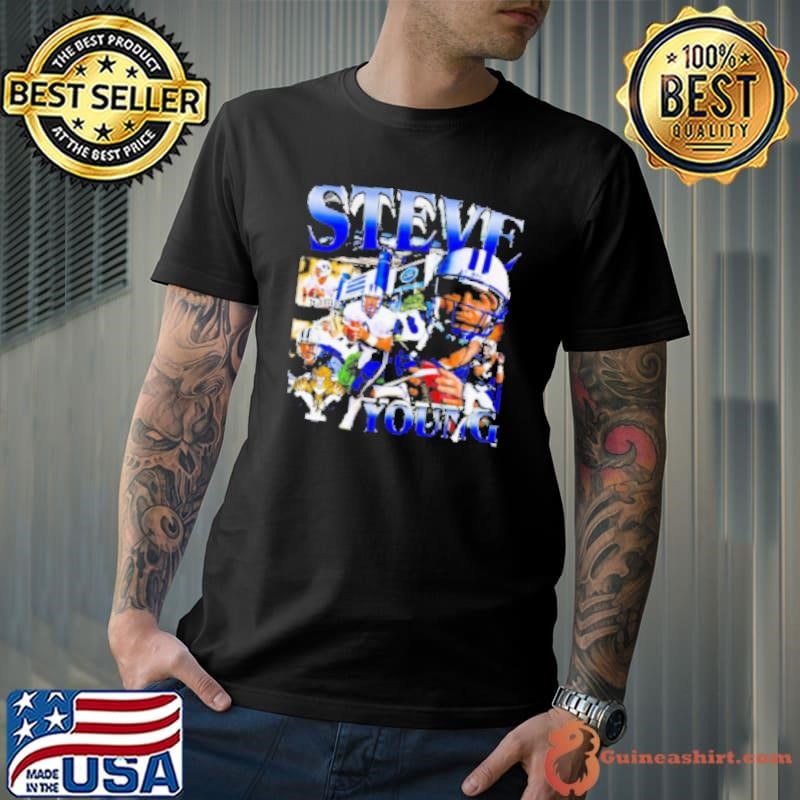 Steve Young BYU Cougars Football Graphic Poster Shirt