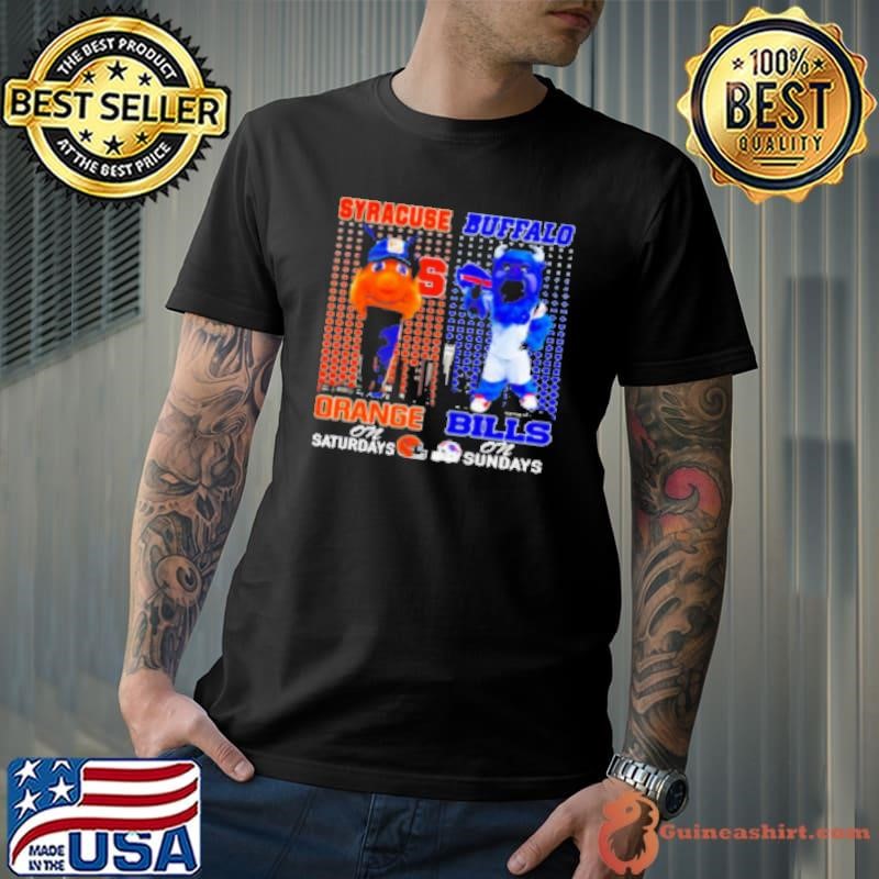 Syracuse Orange On Saturdays X Buffalo Bills On Sundays Shirt