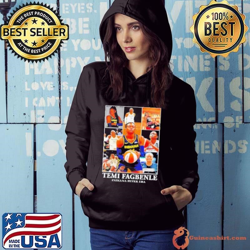 Temi Fagbenle Indiana Fever Era Women Basketball Hoodie