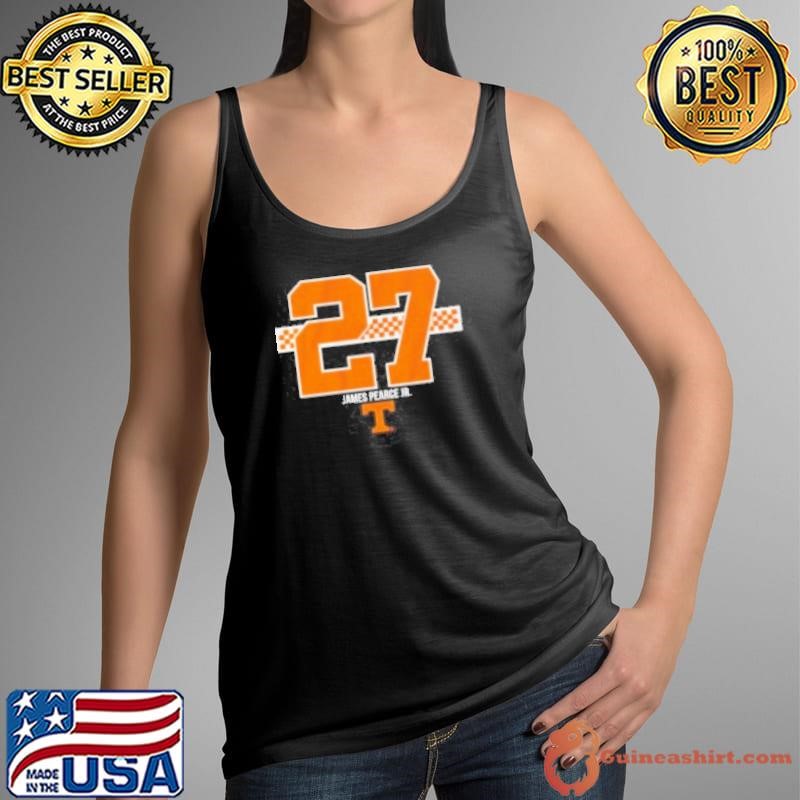 Tennessee Volunteers Football James Pearce Jr Number 27 Tank Top