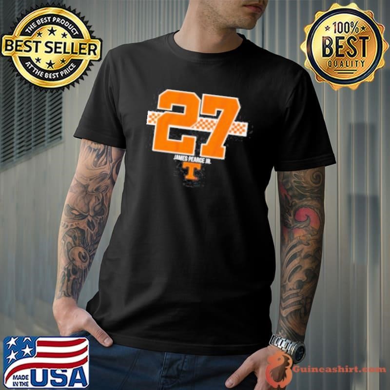 Tennessee Volunteers Football James Pearce Jr Number 27 Shirt