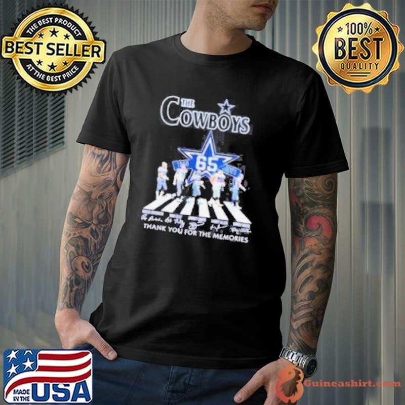 The Cowboys 65 Years Of 1960 2025 Thank You For The Memories Shirt