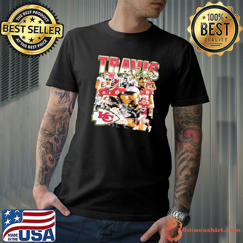 Travis Kelce American professional football tight end Retro Bootleg T-Shirt