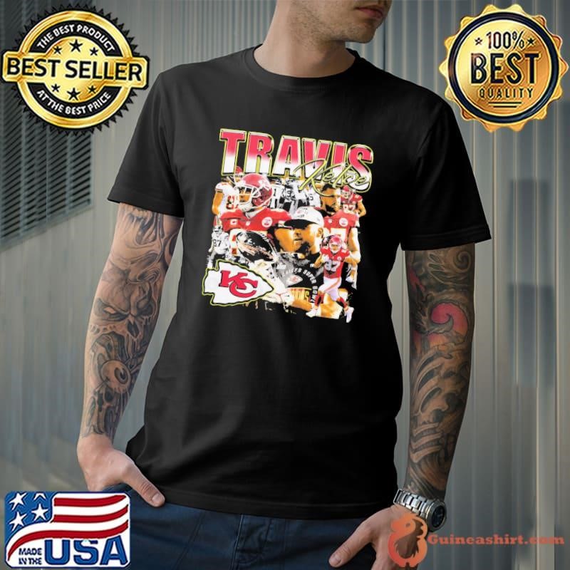 Travis Kelce Retro Bootleg American football player Unisex