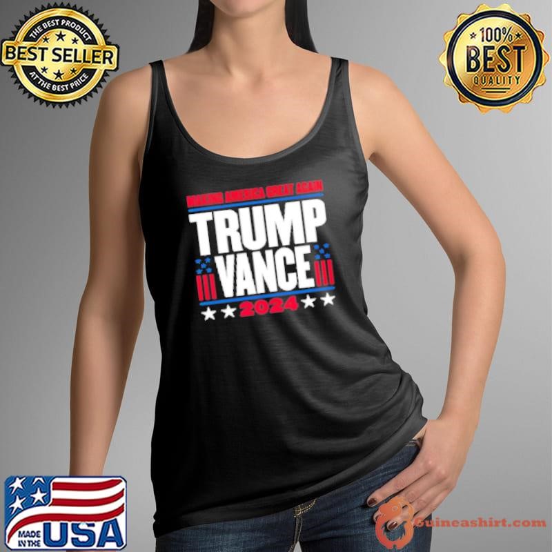 Trump Vance Making America Great Again Stacked Shirt