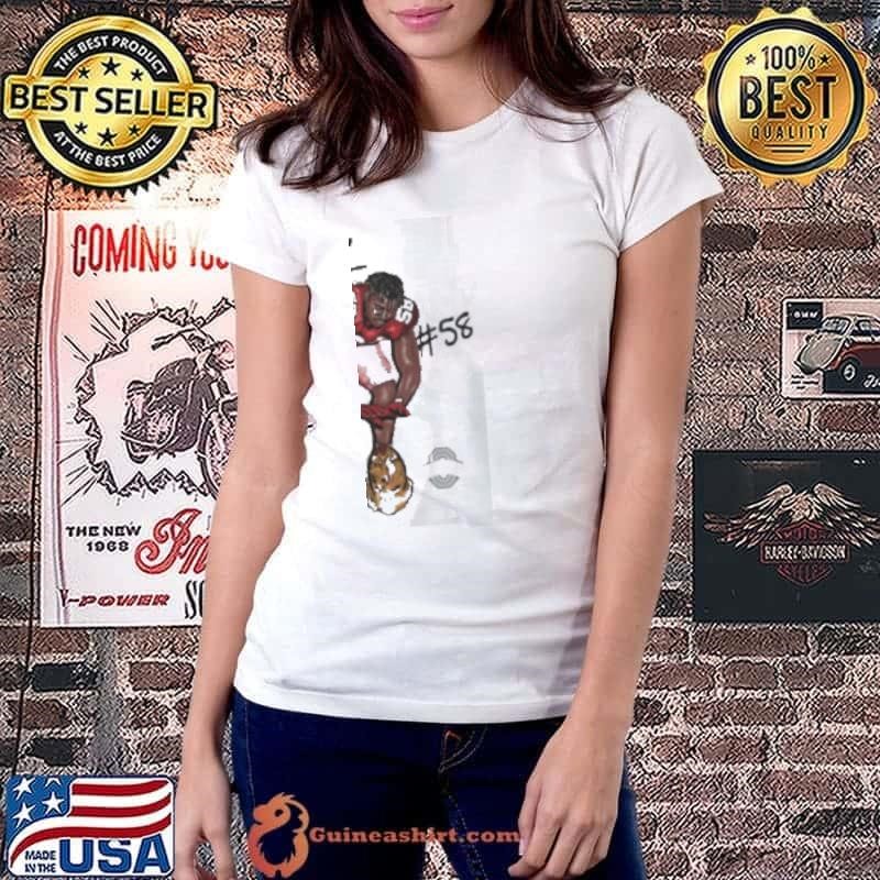 Ty Hamilton #58 Heat Ohio State Buckeyes Signature Graphic Ladiestee