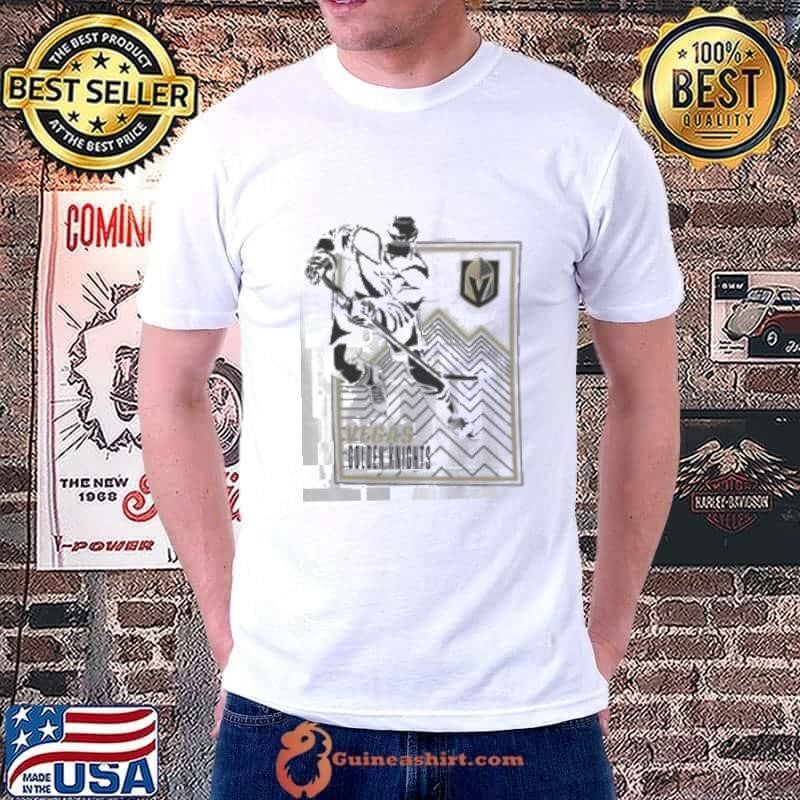 Vegas Golden Knights Starter White Player Grid Shirt