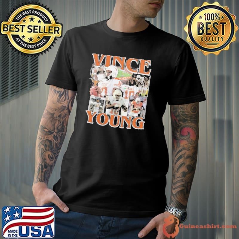 Vince Young American former football quarterback Retro Bootleg T-Shirt