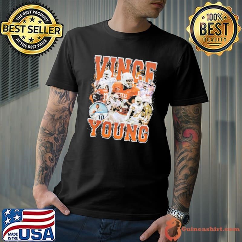 Vince Young American former football quarterback Vintage Bootleg T-Shirt